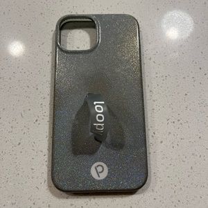 LOOPY CASE - SILVER SPARKLE IPHONE 13